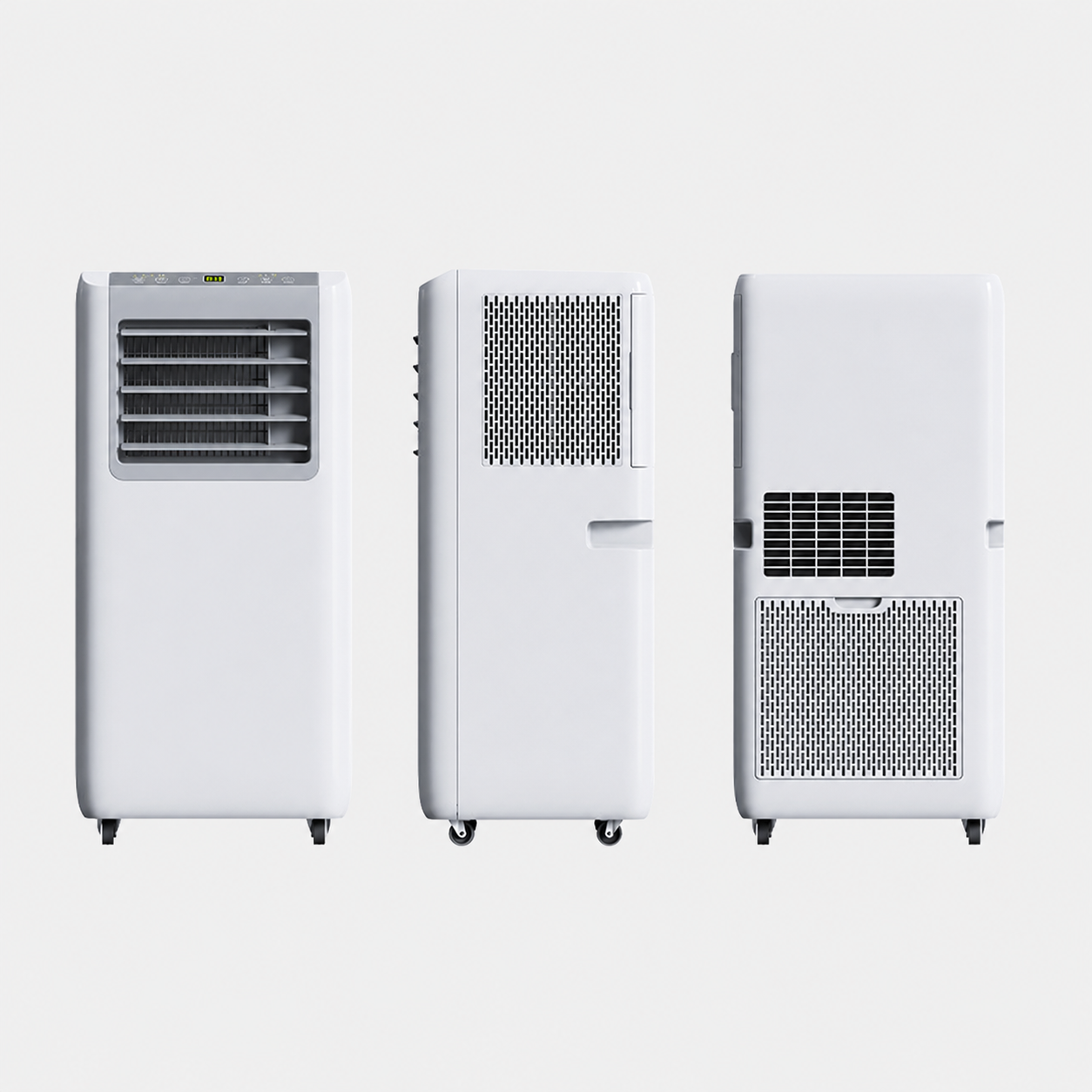 Climatiseur mobile 9000 BTU 800W avec Extracteur d’Air